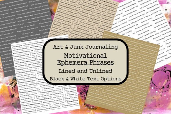 Bringing Words to Life: Junk Journal Ephemera for Authentic Craft