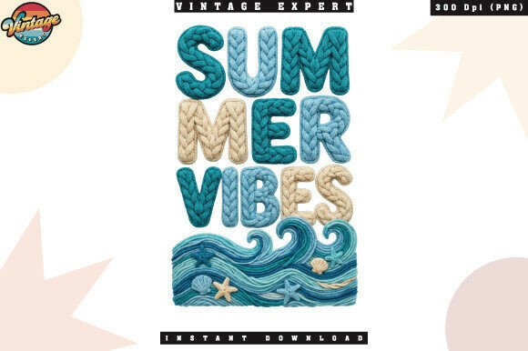 Capturing Coastal Charm with Beach Starfish Summer Crochet Yarn PNG