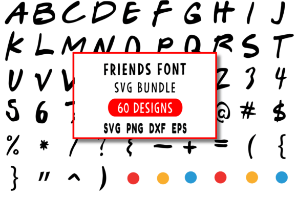 Friends Font SVG: Nostalgic Typography for Modern Projects