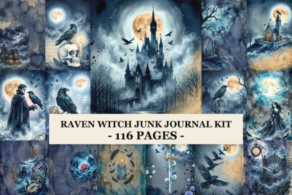 Raven Witch Junk Journal Kit: A Deep Dive